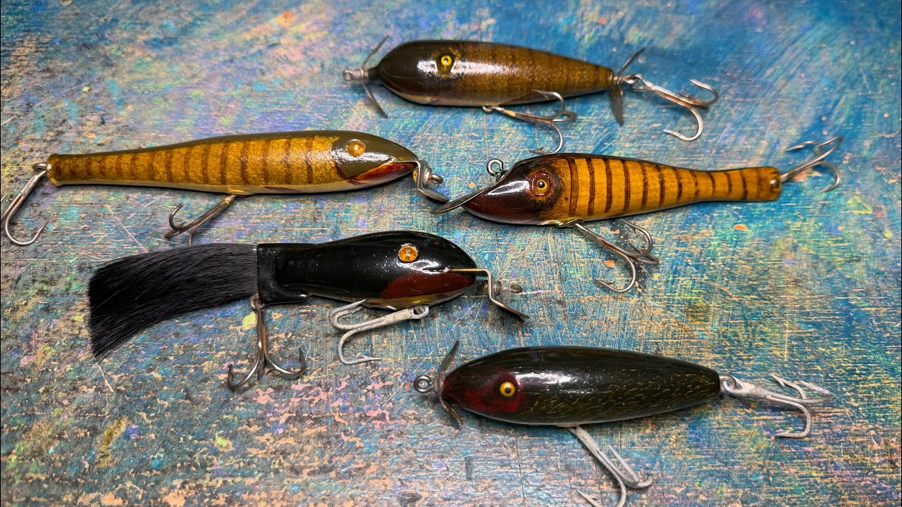 Folk Art Fishing Lures- by Edward Strey