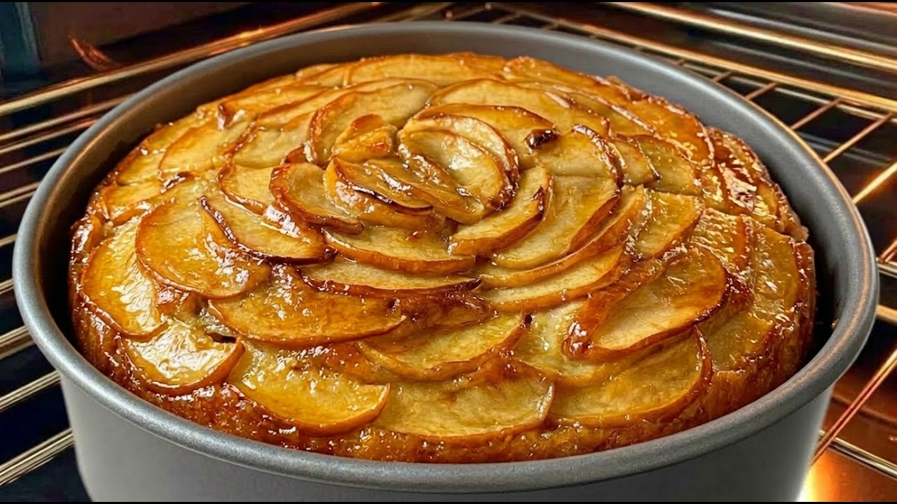 Kuchen in 15 Minuten! 🍎 Berühmter Apfelkuchen, der im Mund schmilzt