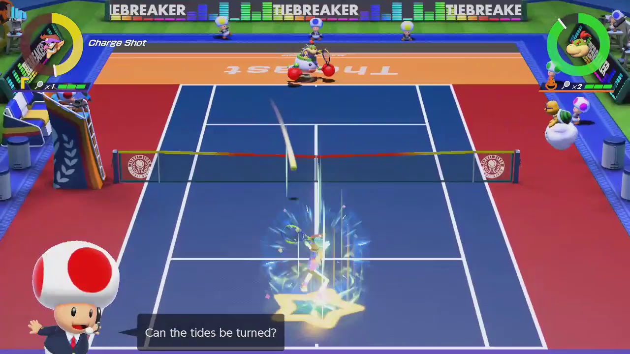 Mario Tennis Aces Online Tournament Stream 01