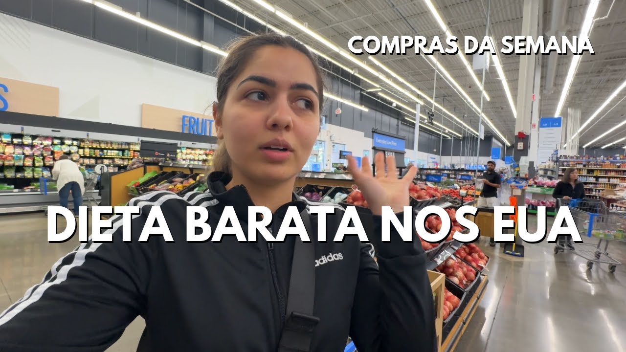 COMPRAS DA SEMANA NO MERCADO | Dicas de alimentos | Alimentação saudável nos EUA | Lista da dieta