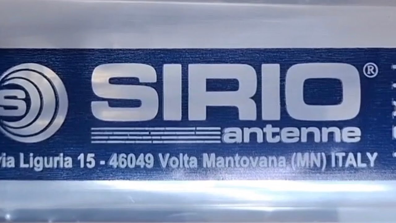 Sirio Omega 27 . Antena CB. Prezentacja. Montaż. Strojenie.