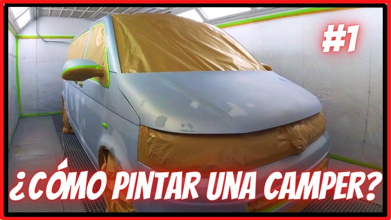 ✅ ¿ Como PINTAR una Volkswagen CAMPER ? CAMPERIZACION [Parte 1]🛠️