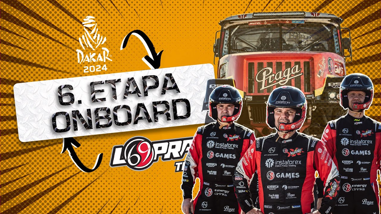 ONBOARD 6. ETAPA - DAKAR Instaforex Loprais Praga Team