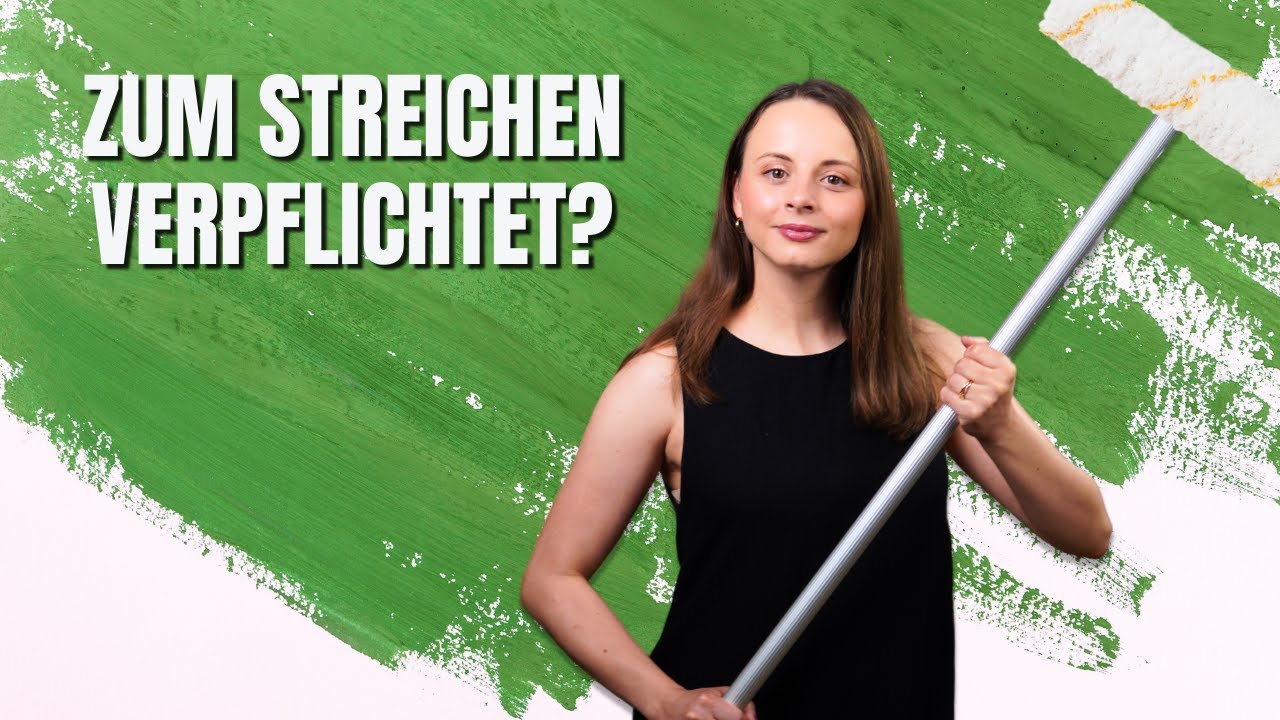Schönheitsreparaturen im Mietvertrag – Was musst du wirklich machen?
