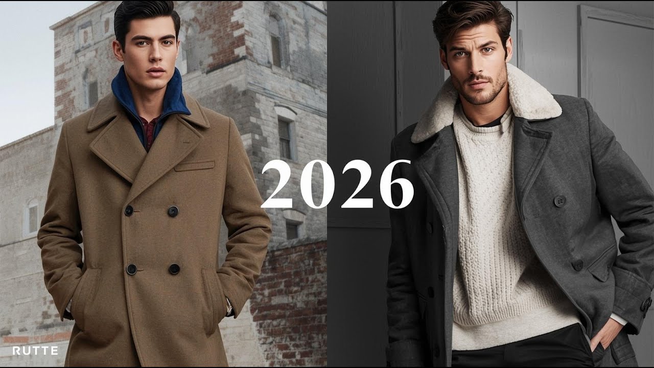 CAPPOTTI UOMO 2026 : STILE , ELEGANZA e TENDENZE INVERNALI da NON PERDERE!!