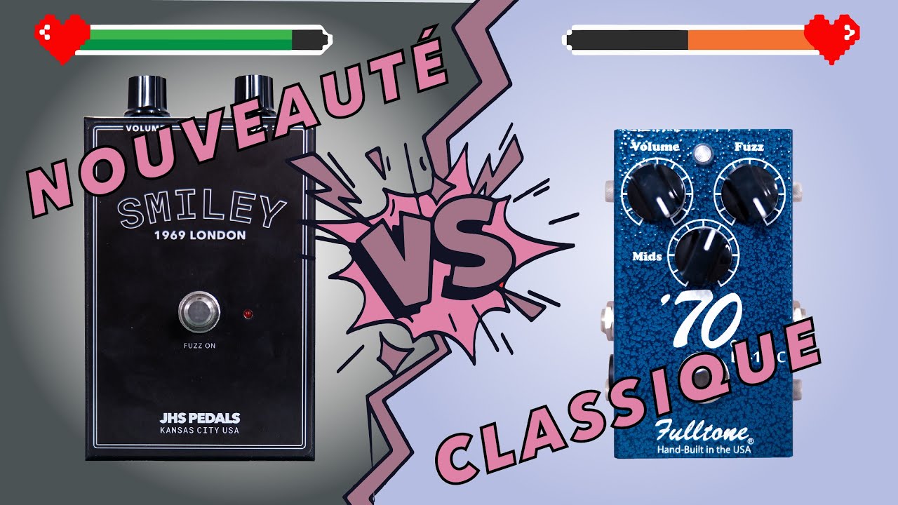 JHS Smiley VS Fulltone 70 : La battle de Fuzz Face au silicium !
