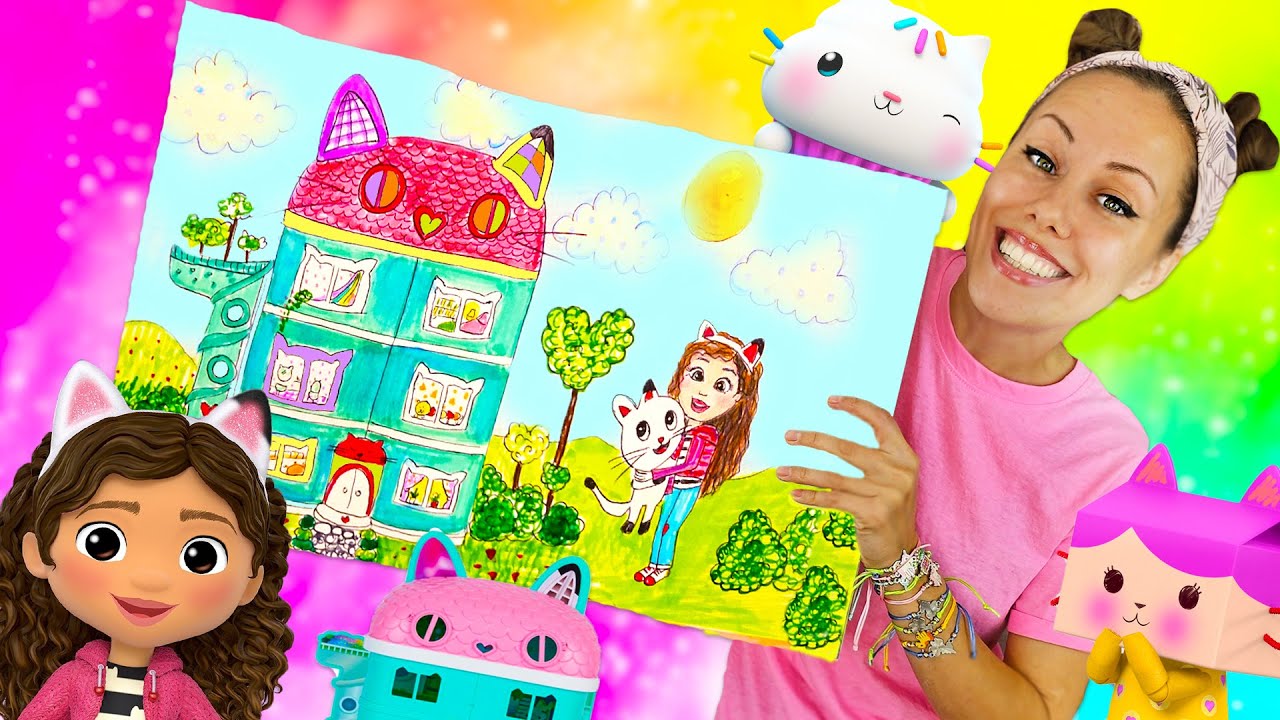 CRTAM GABINU KUĆU ❤ GABBY'S DOLL HOUSE