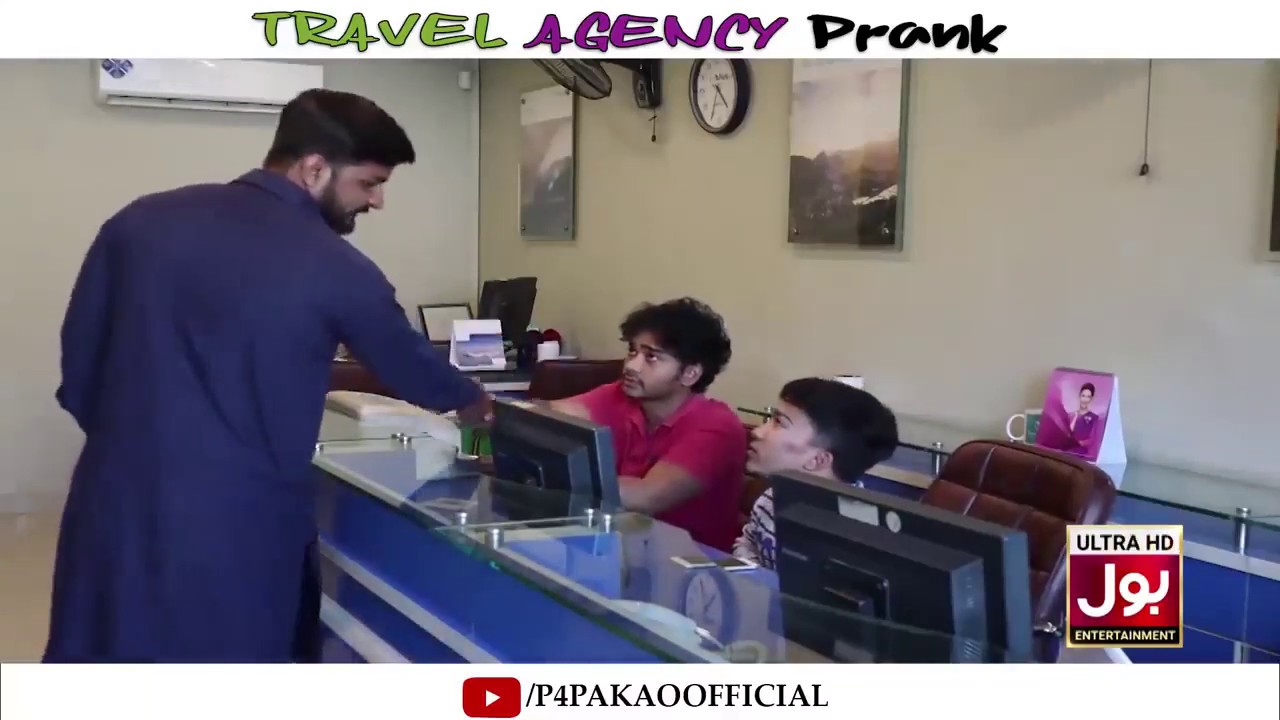Travel Agency Prank By Nadir Ali In P4 Pakao 2019