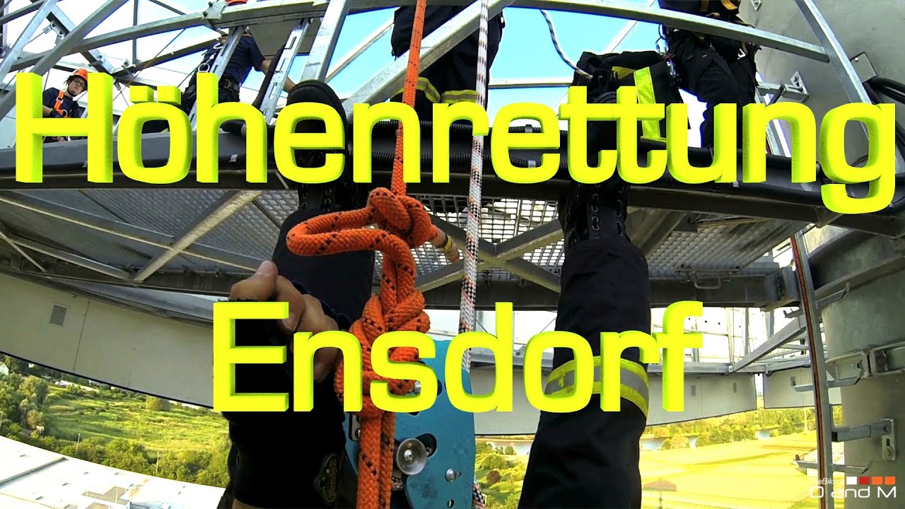 Höhenrettung Ensdorf: Ikea Turm