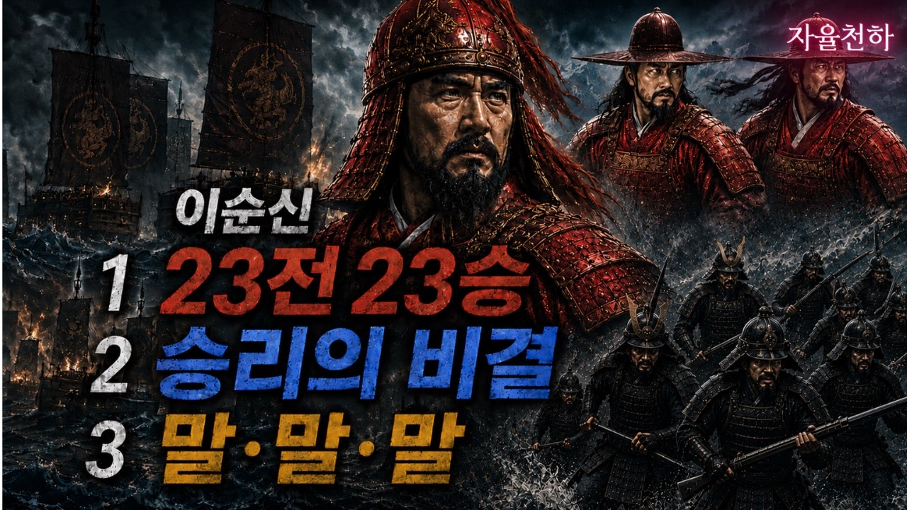[조선힙합] 이순신 | 12척  | 단 한 번도 패배하지 않은 장군｜임진왜란 23전 23승의 진짜 이유