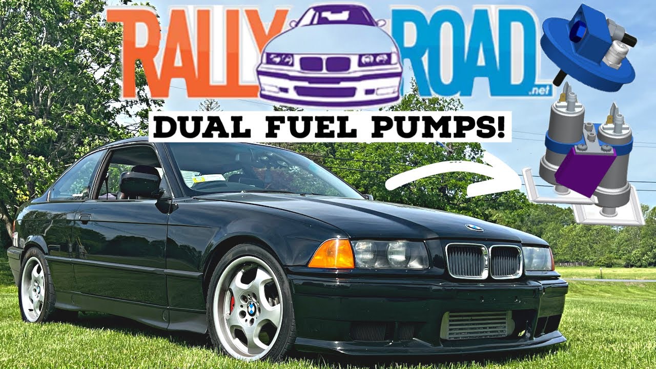 RALLY ROAD E36 BMW DUAL FUEL PUMP HANGER: Install, Tips, and Tricks!