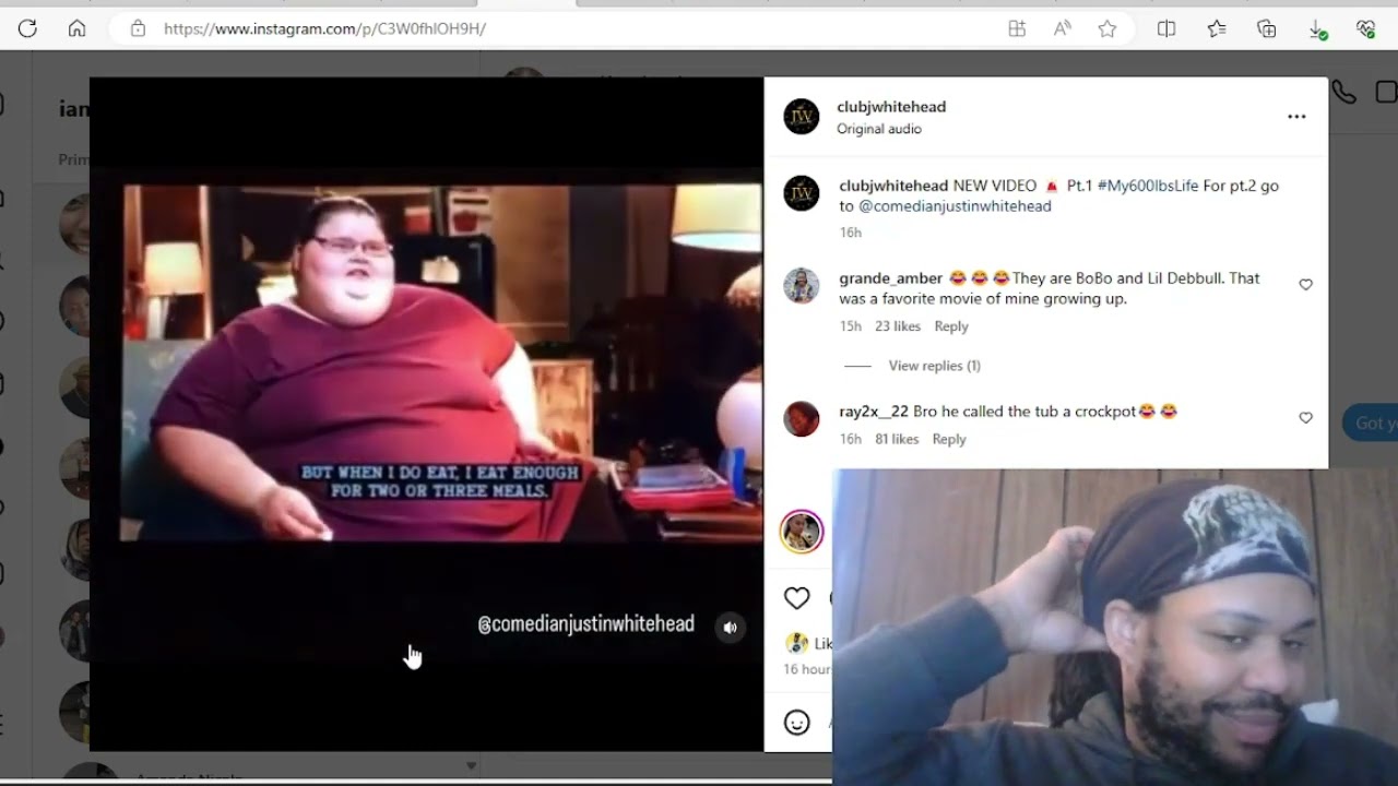 Justin Whitehead 600LB Life - Lawd Ham Mercyyy!! (Try Not To Laugh)