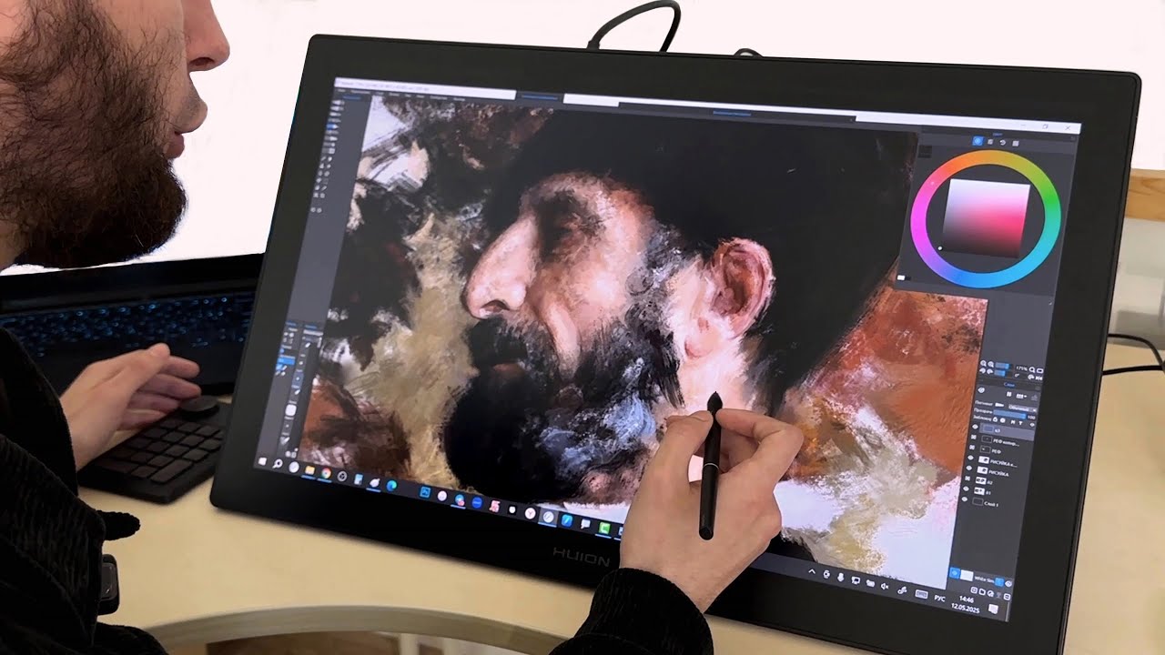ОБЗОР ПЛАНШЕТА //  HUION Kamvas 24 PRO (4K)
