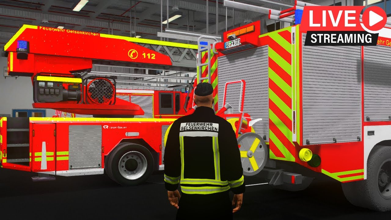 🔴 LIVE🔴Nachtschicht auf dem 3-HLF-1 in Gelsenkirchen⚡ Gelsenkirchen Roleplay Maxmilim