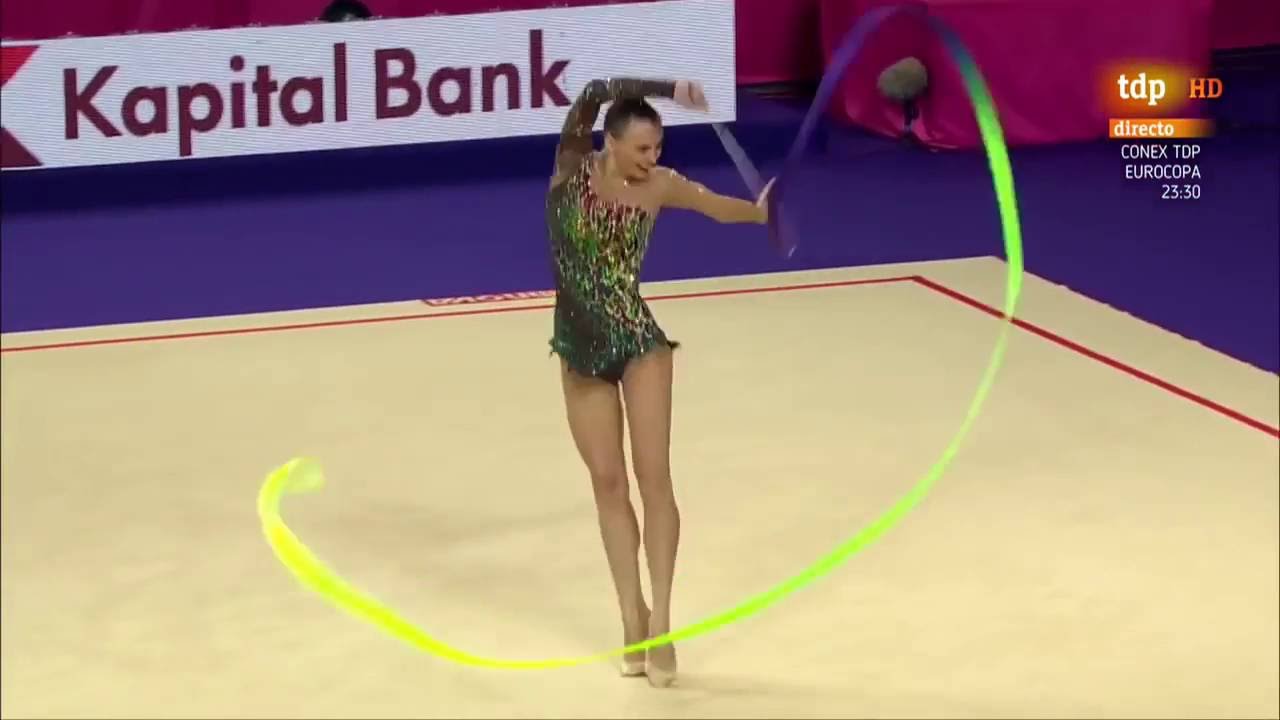 Анна Ризатдинова Чемпионат Европы по художественной гимнастики
