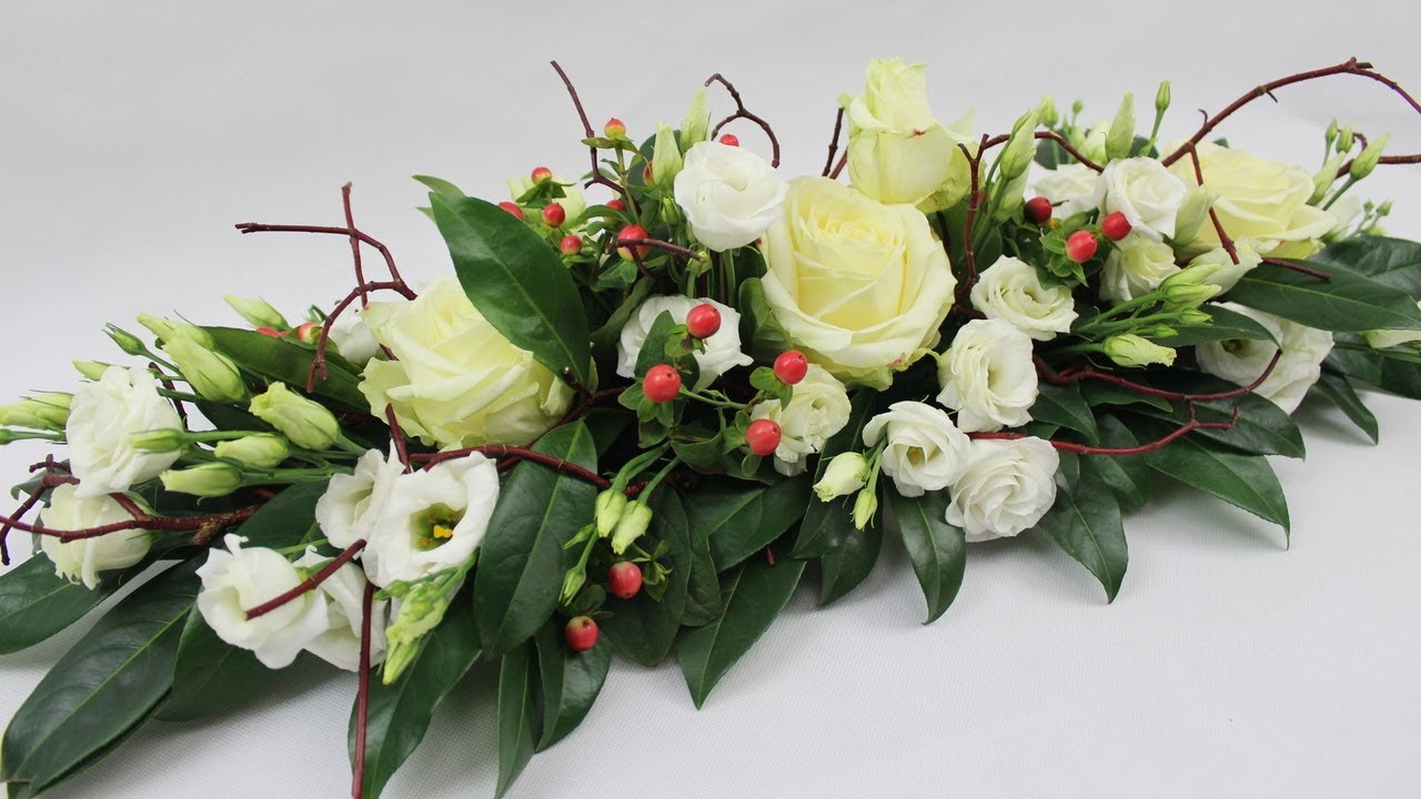 Blumendeko selber machen ❁ Floristik Anleitung Tischgesteck ❁ Deko Ideen mit Flora-Shop