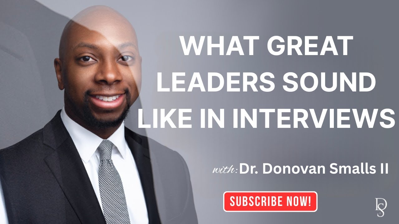 HOW TO SOUND LIKE A SCHOOL LEADER IN INTERVIEWS: 4 LEADERSHIP COMMUNICATION TIPS | EP. 43