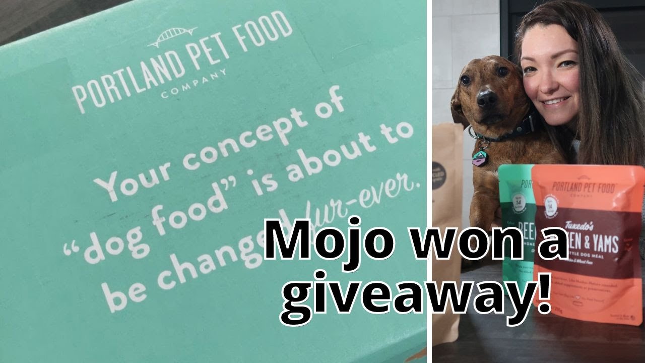 Portland Pet Food Company Giveaway Unboxing
