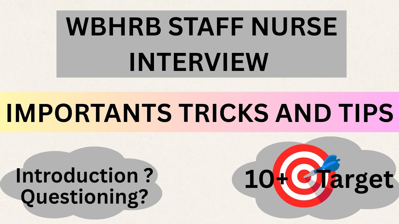 WBHRB GR 2 INTERVIEW Guidance TO CLEAR  EASILY // self introduction & questioning // Tips & Tricks