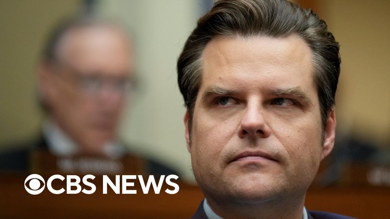Why Gaetz withdrew from attorney general consideration for Trump's second term