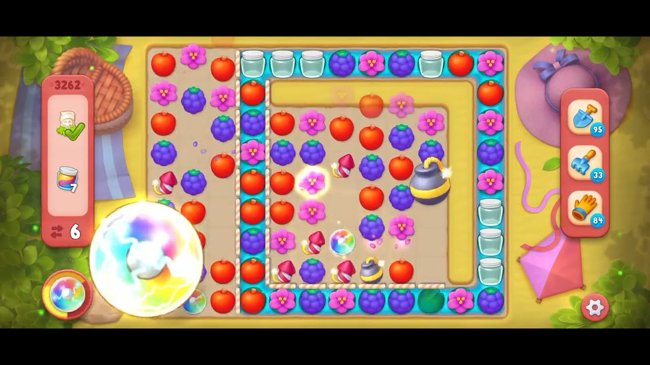 Gardenscapes Level 3262 [Hard Level] #gardenscapesgame #viral #game #tranding #androidgamesplay