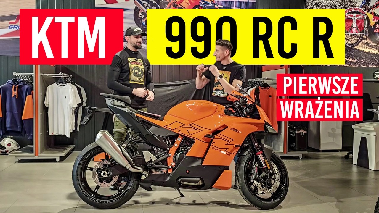 KTM w końcu to zrobił! 🧡 Nowy 990 RC R &ndash; Pierwsze wrażenia bez owijania w bawełnę!