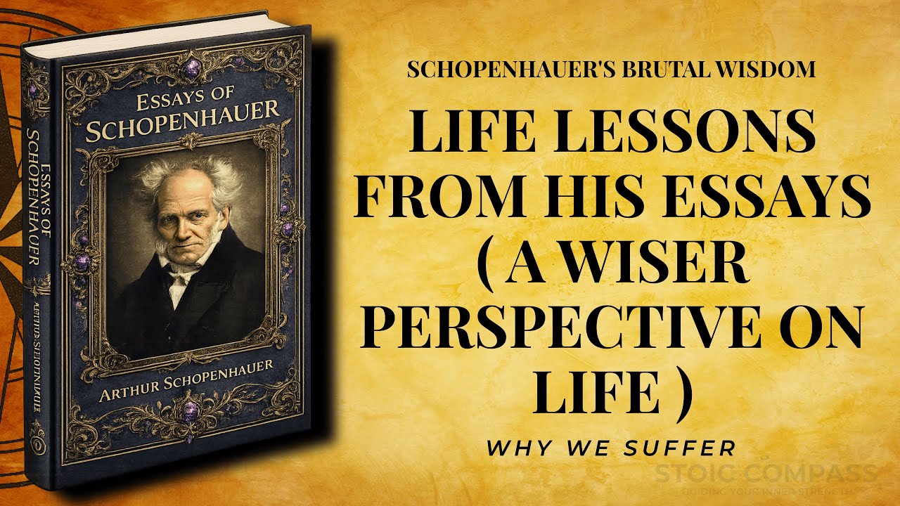 Schopenhauer's Brutal Wisdom: Life Lessons from His Essays “ a Wiser Perspective on Life”