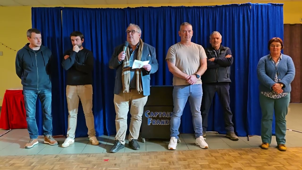 La Céremonie des Vœux samedi 03 janvier 2026, à la salle Guy Authiat.