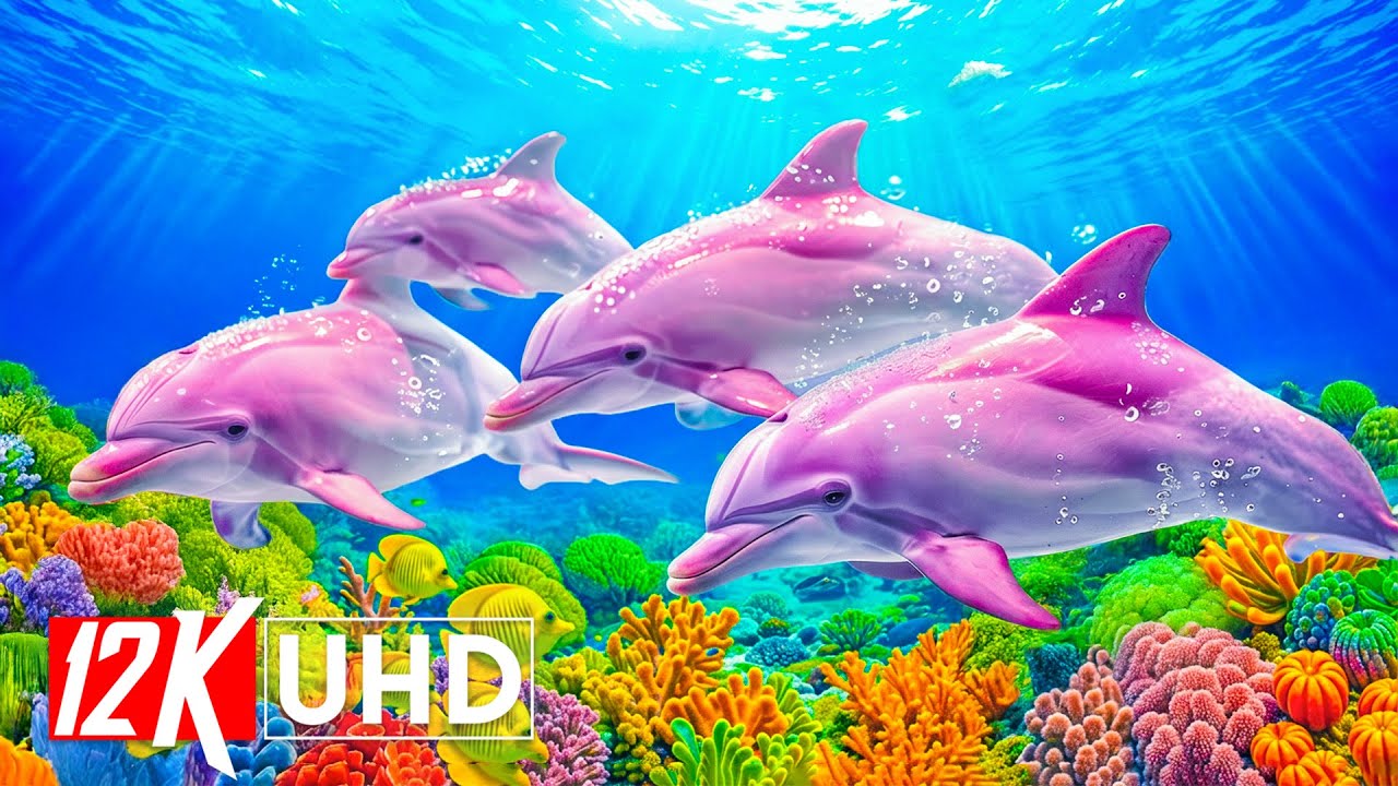 Serenity World 12K (ULTRA HD) &ndash; Mesmerizing Coral Reefs & Tropical Fish for Meditation