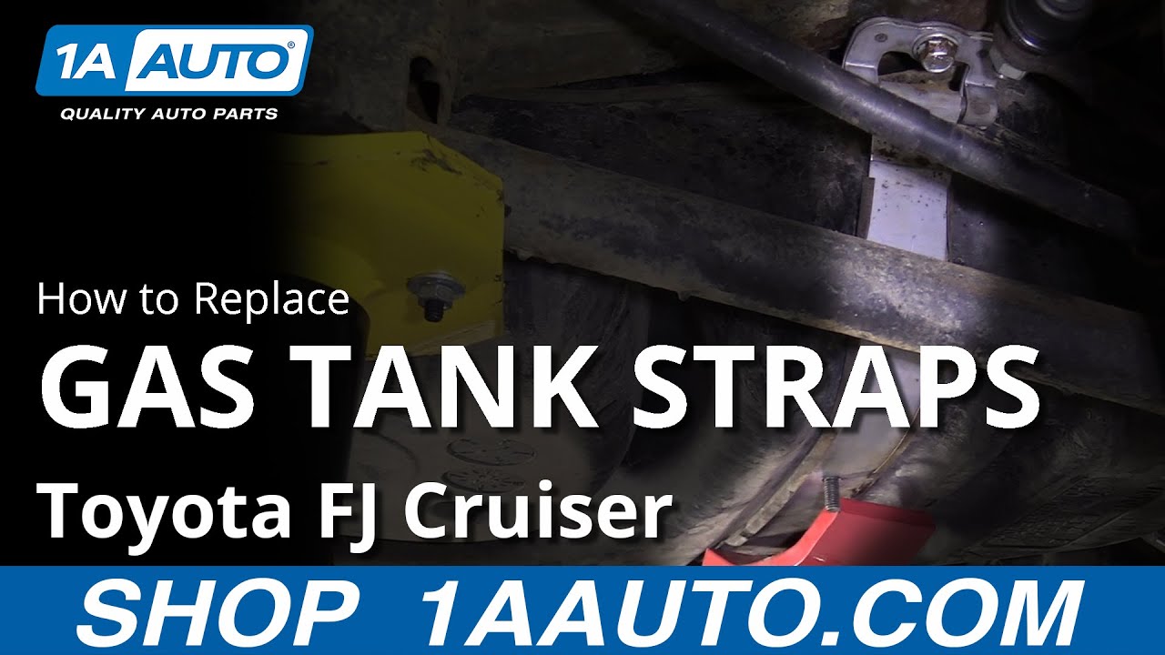 How to Replace Gas Tank Straps 07-14 Toyota FJ Cruiser