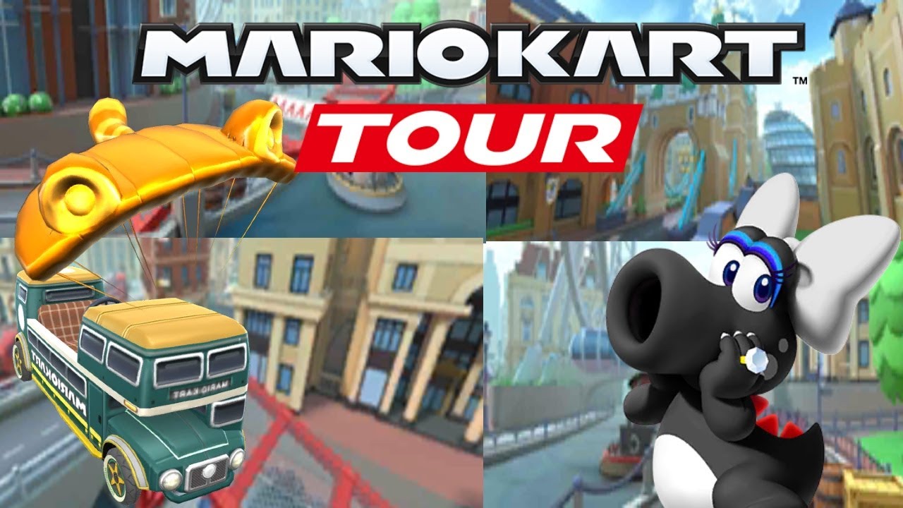 London Loop 3 All Variants Gameplay | Mario Kart Tour