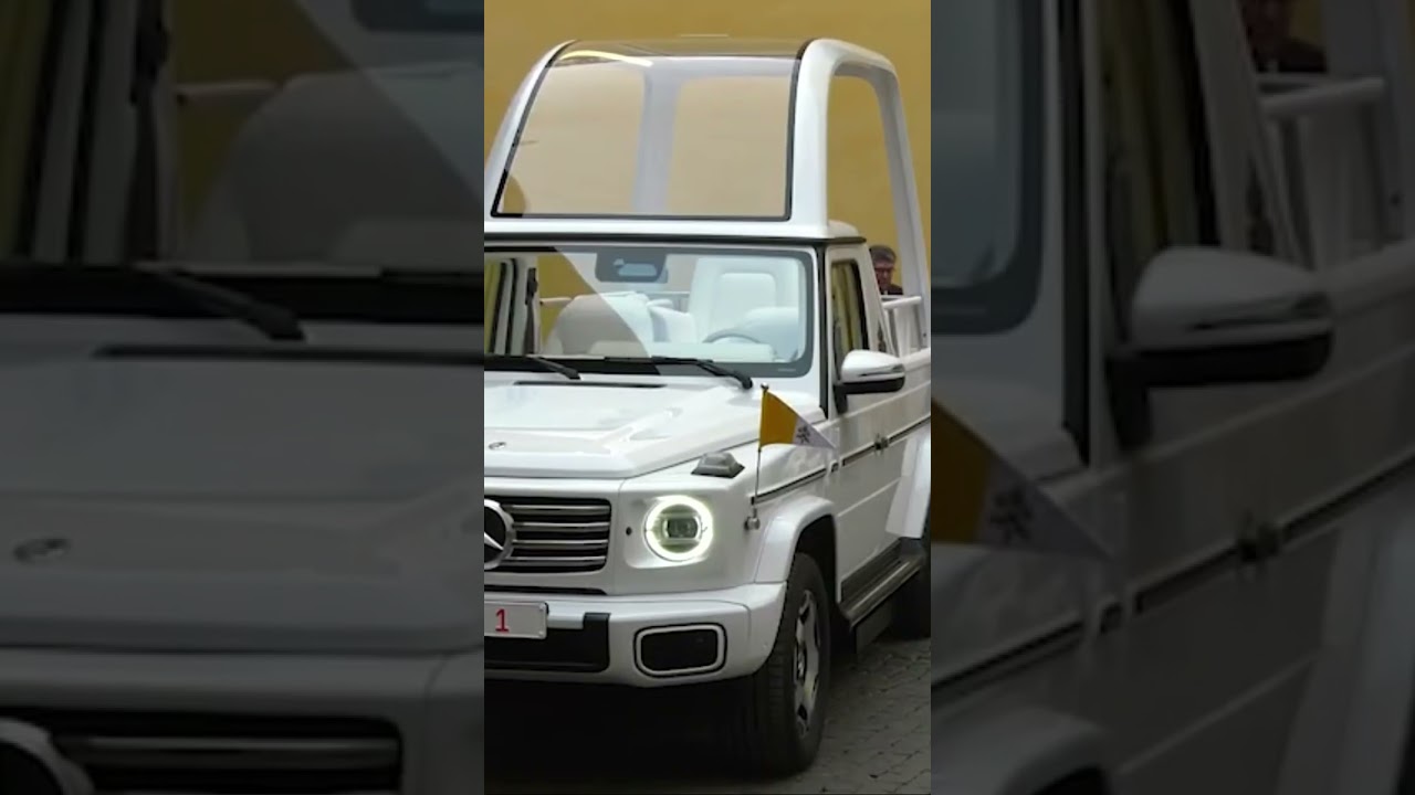New popemobile for Pope Francis: electric and with heaters to avoid the cold