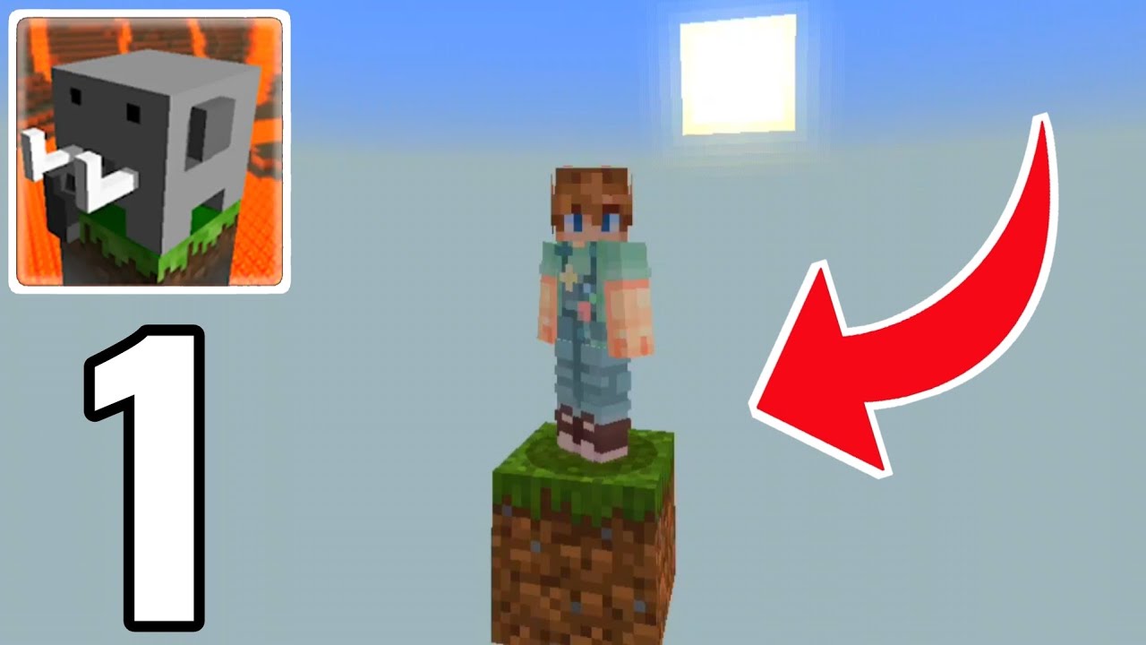 Craftsman Building Craft - REAL ONE BLOCK SKYBLOCK - Gameplay Part 1