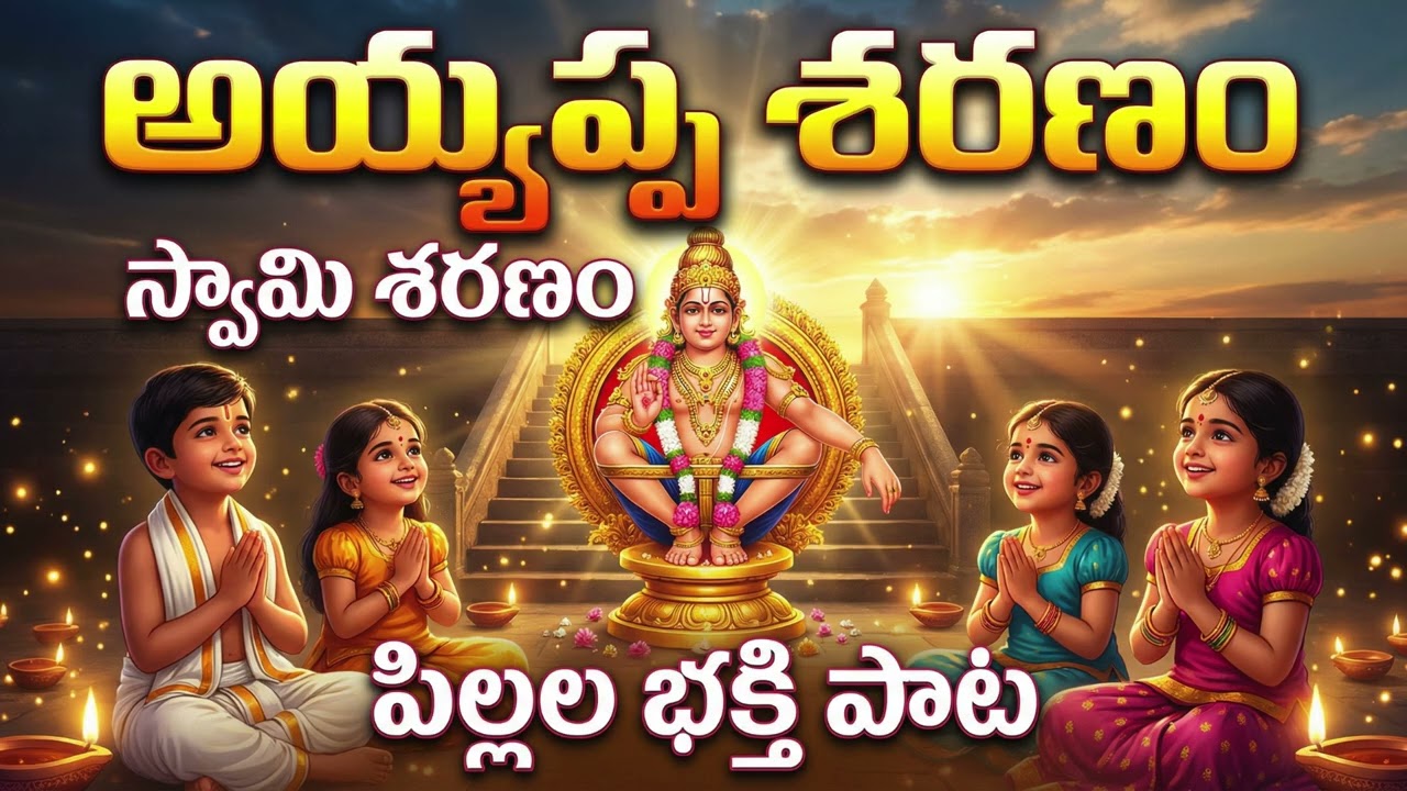 “అయ్యప్ప శరణం స్వామి శరణం | పిల్లల భక్తి పాట”