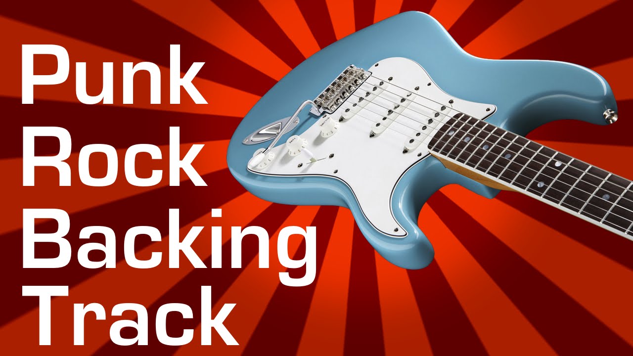 Punk Rock Backing Track | D minor 180 BPM