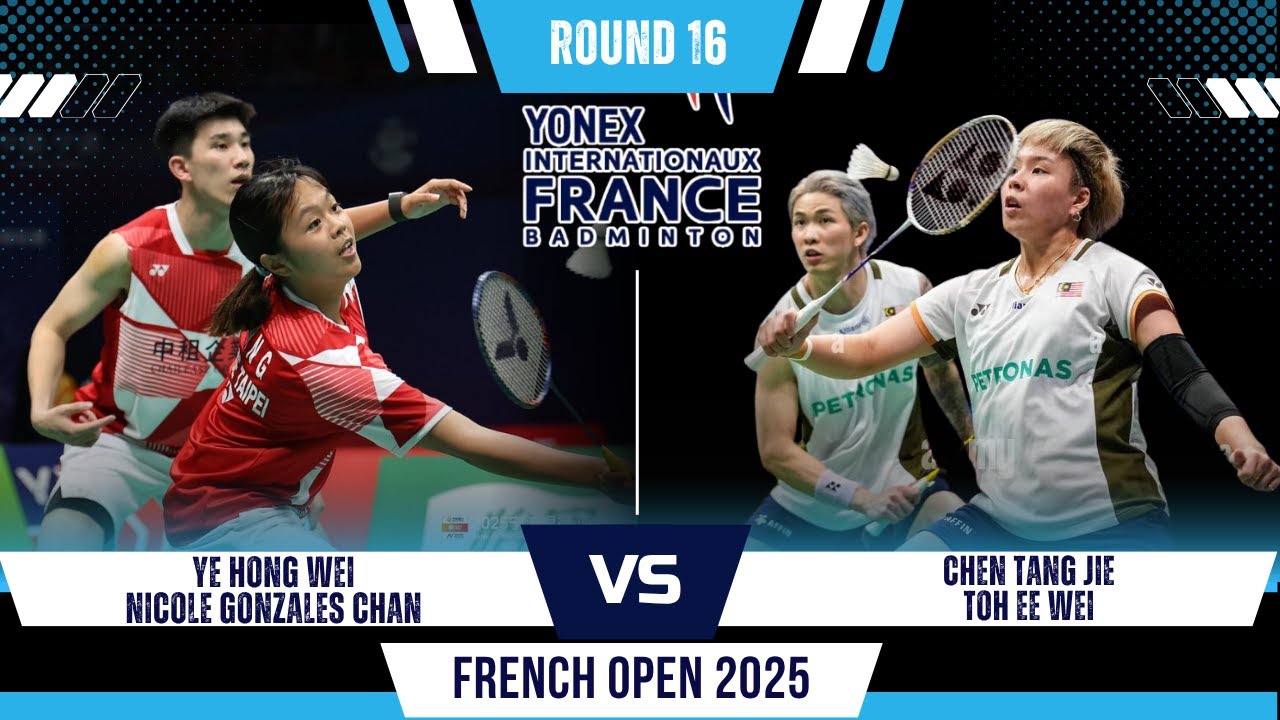 YE/CHAN (TPE) vs CHEN Tang Jie/TOH Ee Wei (MAS) | YFO 2025 Badminton