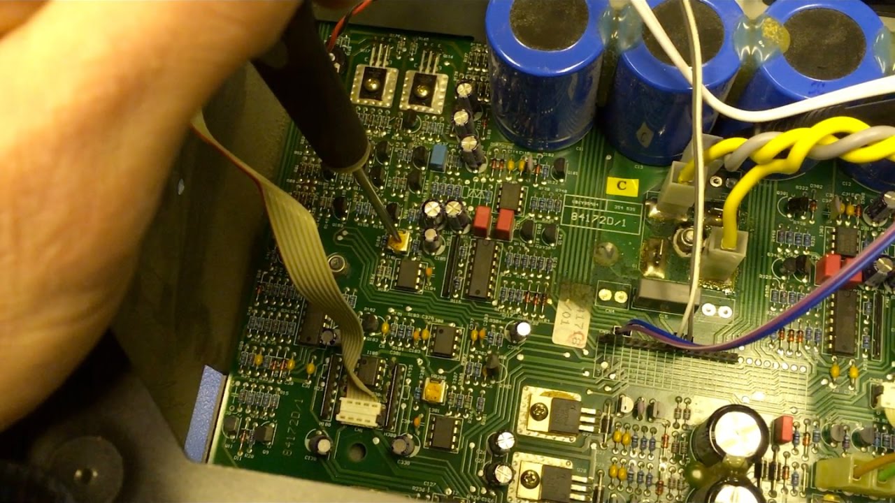 Dynacord S 900 repair and idle current adjustment