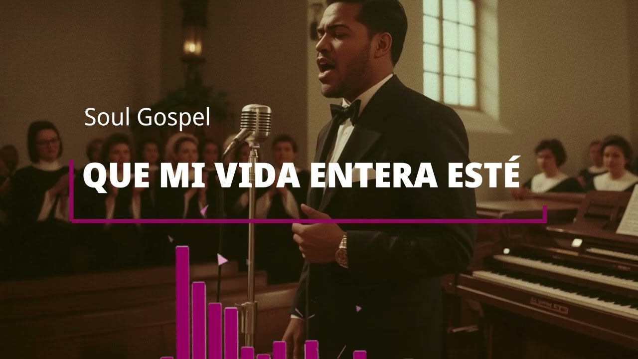 Que Mi Vida Entera Esté (Soul Gospel 50's) — una entrega total del corazón a Dios.