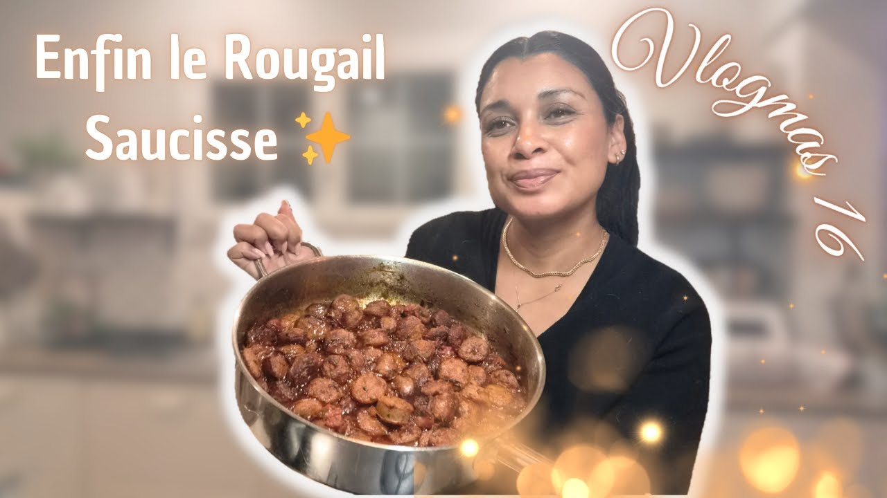 Vous me l’avez demandé… je fais enfin le rougail saucisse 974 | VLOGMAS 16