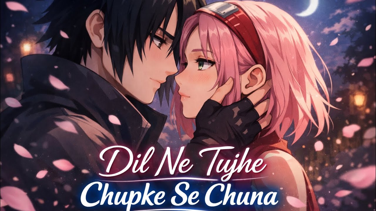 Dil Ne Tujhe Chupke Se Chuna 🌙 | Sasuke × Sakura | Emotional Love Song