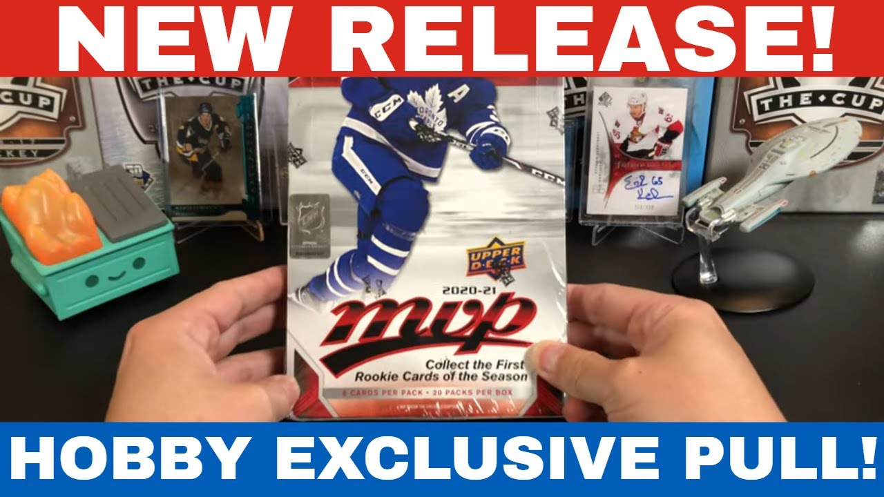 New Release! Diving into a hobby box of 2020-21 Upper Deck MVP Hockey.