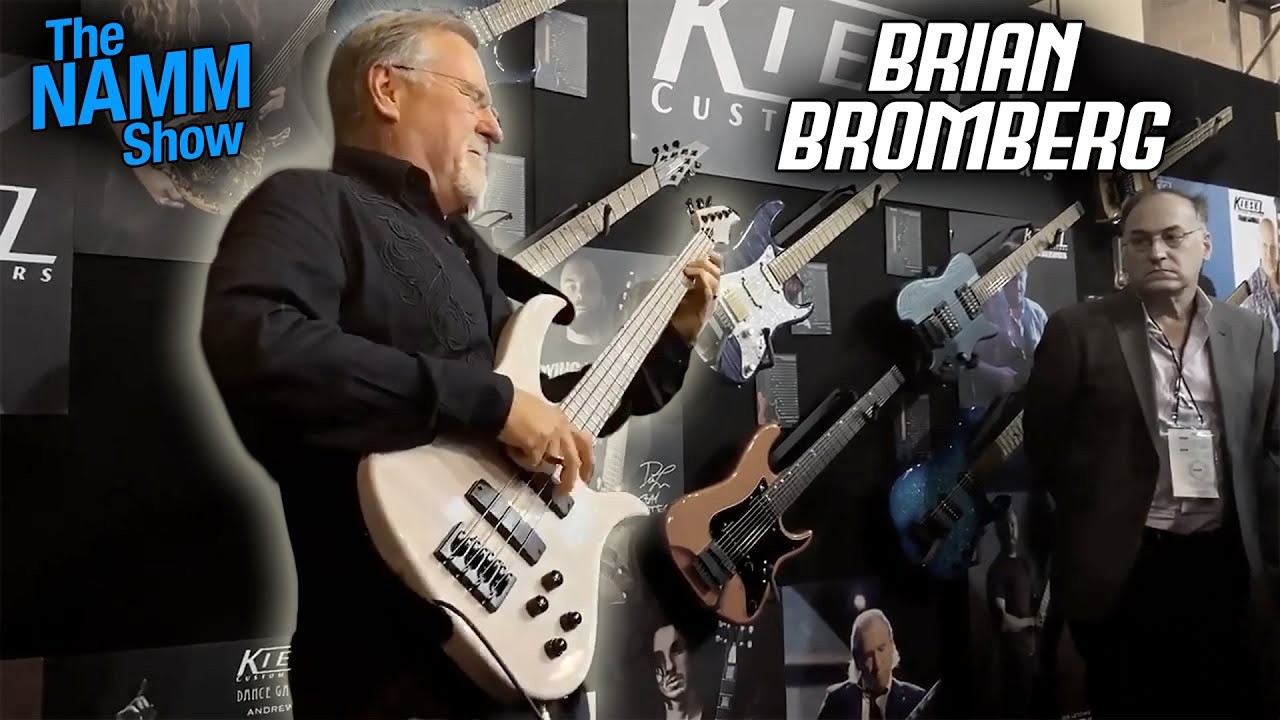 Brian Bromberg NAMM 2020 Performance - Kiesel Guitars