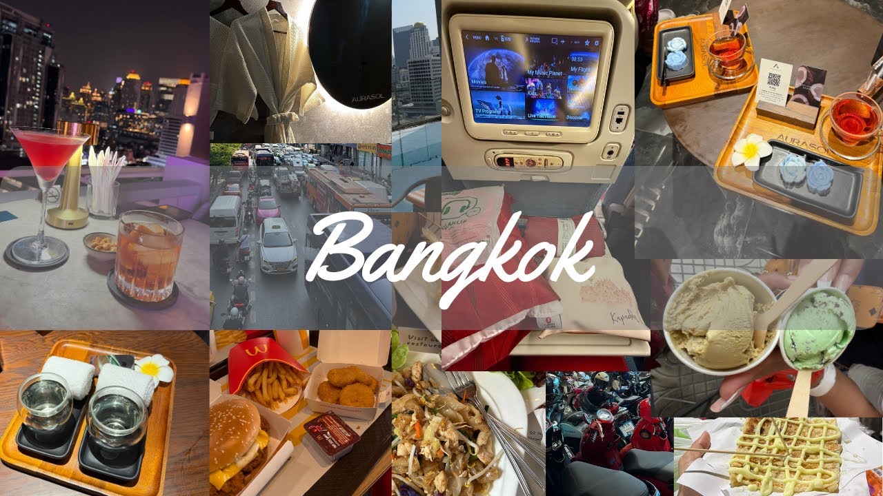 Travel with Lay: Thailand Pt 1 | Long Flights | Street Food | Massage + more