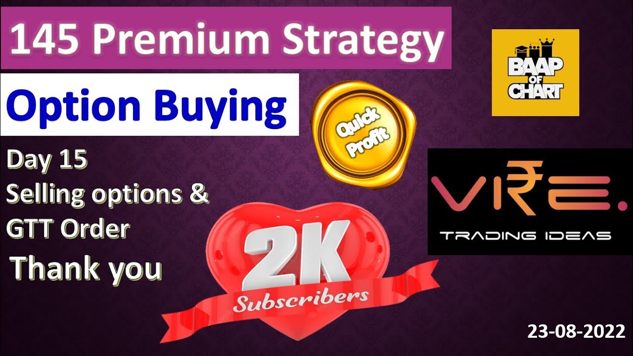 Live trading of 145 Strategy in Tamil | Day 15 | Quick Profit | 2K Sub special | Baap of Chart