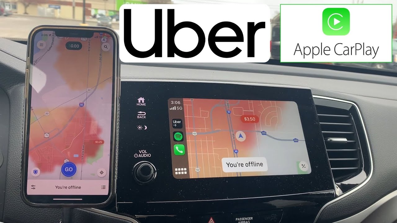 Как использовать приложение Uber Driver на Apple CarPlay