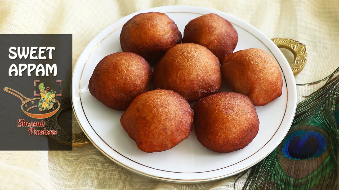 Sweet Appam | Instant Sweet Appam | Gokulashtami Recipes