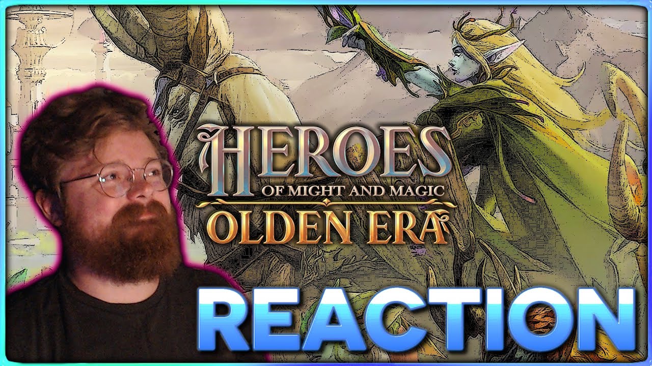 TRUE HAPPINESS! Heroes of Might and Magic: OLDEN ERA TRAILER REACTION!!