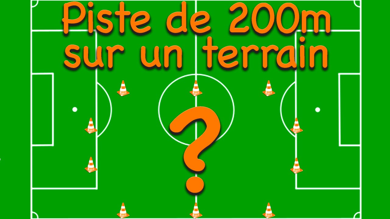 Truc&Astuce #1 : Faire une piste de 200m sur un terrain de foot (évaluation VMA, Luc léger, etc.)