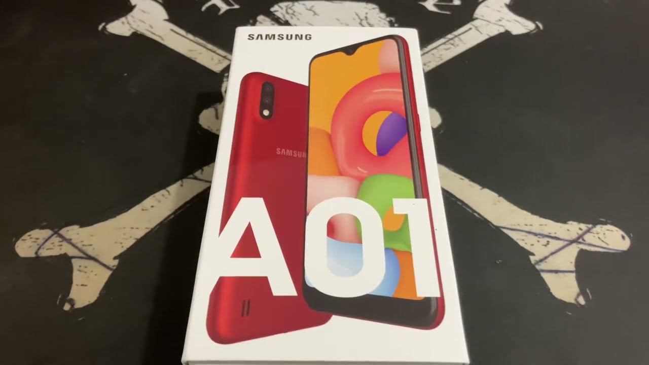 UNBOXING | Abrindo a Caixa do Samsung Galaxy A01 A015M |Android 10Q| 4gb RAM + 32gb Interno Vermelho