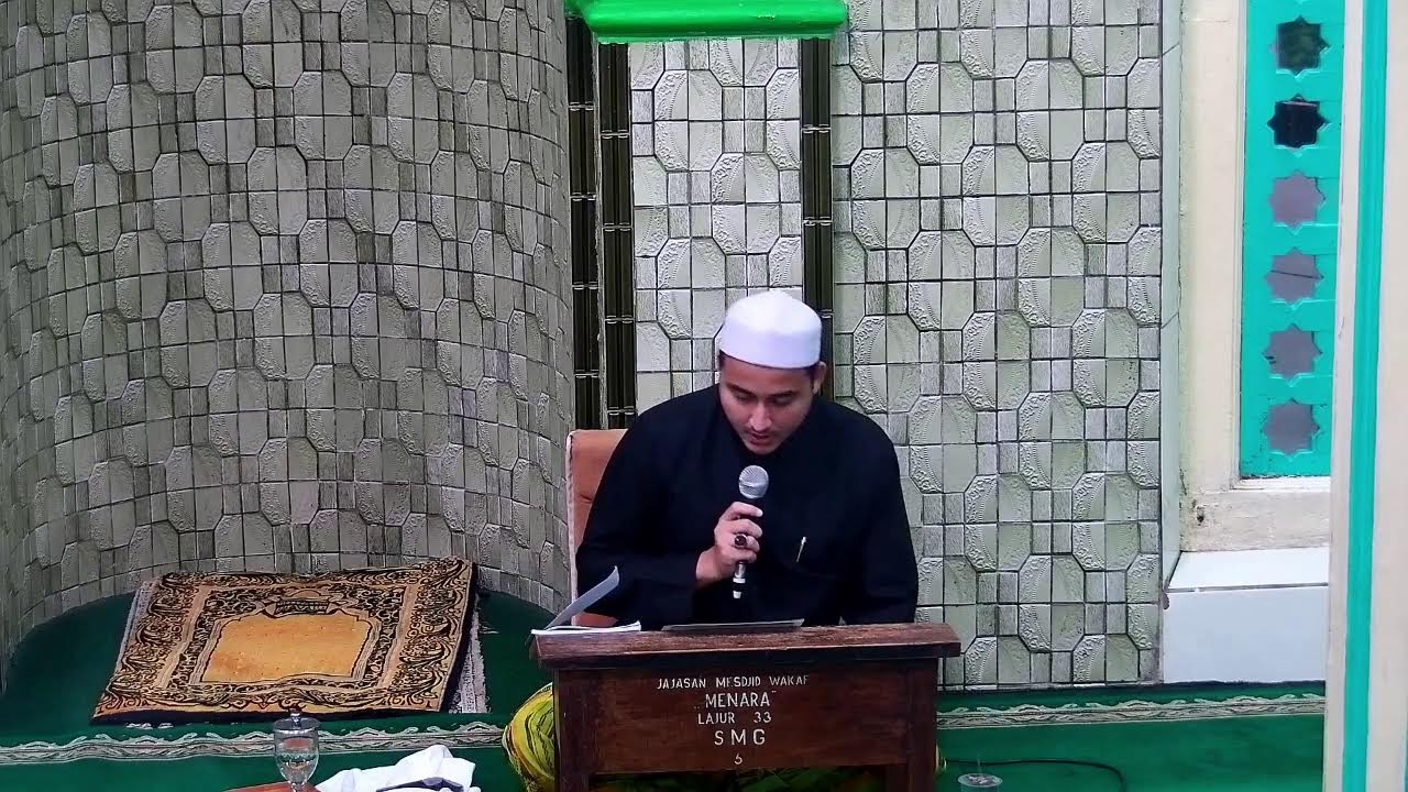 KAJIAN MASJID MENARA SEMARANG BERSAMA USTAZ MUHAMMAD ALMUTHOHAR, 22 SYAKBAN 1447 H